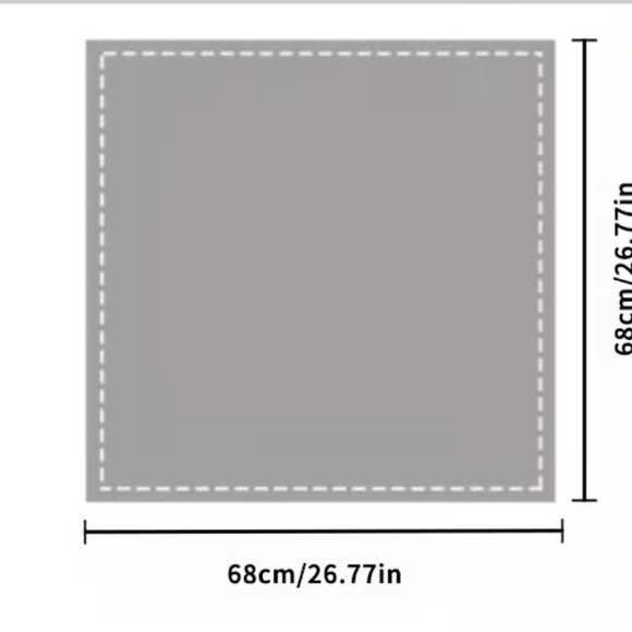 Zebra Print Silk Scarf with Brown Accents - Picture 4 of 4